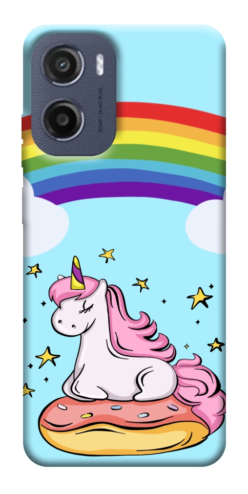 Чехол Rainbow mood для Motorola Moto E15
