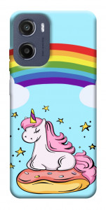 Чехол Rainbow mood для Motorola Moto E15