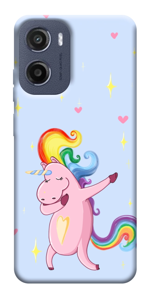 Чехол Unicorn party для Motorola Moto E15