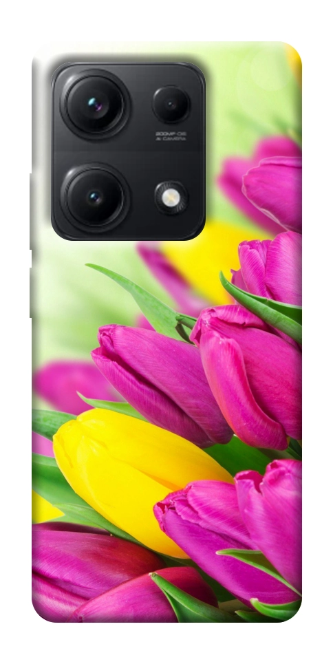 Чехол Красочные тюльпаны для Xiaomi Redmi Note 14S