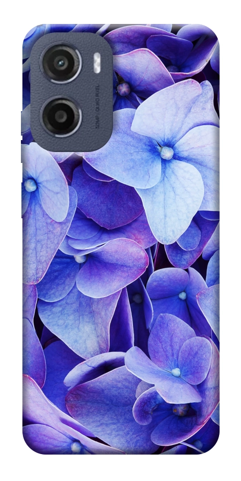 Чехол Гортензия для Motorola Moto G05