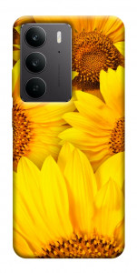 Чехол Букет подсолнухов для Realme C75