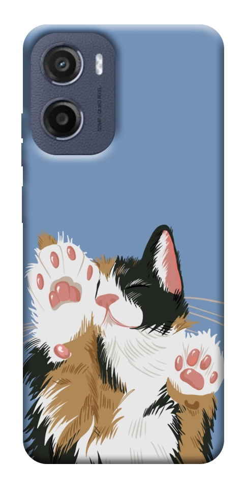 Чехол Funny cat для Motorola Moto E15