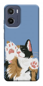 Чехол Funny cat для Motorola Moto E15