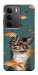 Чехол Cat with fish для Realme C75