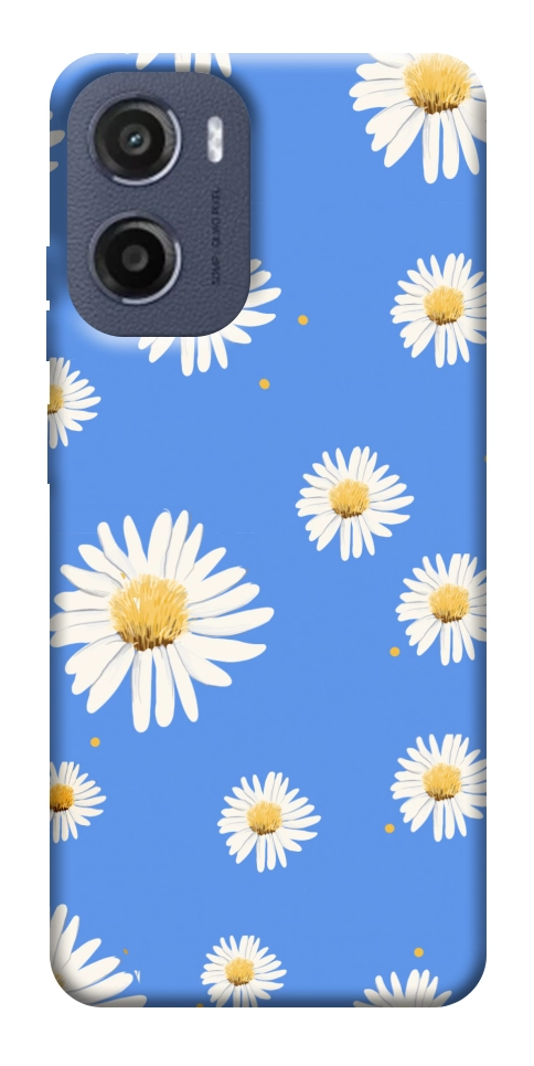 Чехол Chamomile pattern для Motorola Moto E15