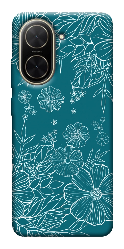 Чохол Botanical illustration для Xiaomi Poco C71