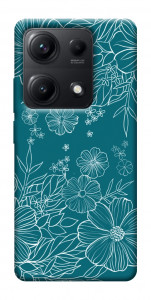 Чехол Botanical illustration для Xiaomi Redmi Note 14S