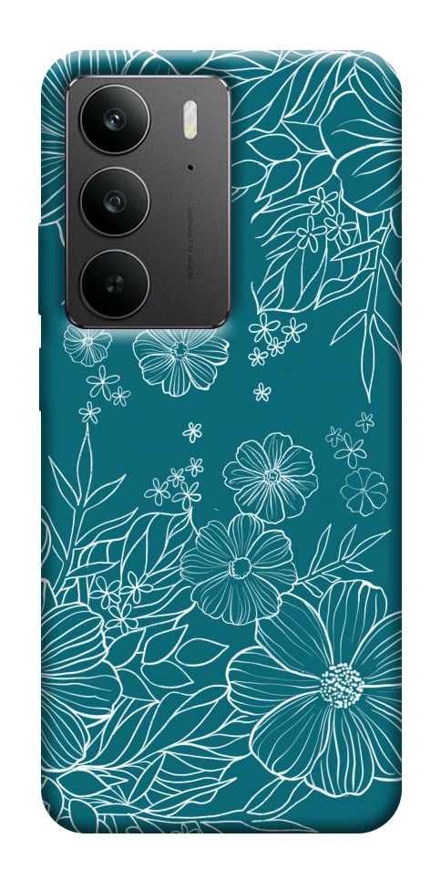 Чехол Botanical illustration для Realme C75