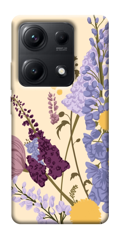 Чехол Flowers art для Xiaomi Redmi Note 14S