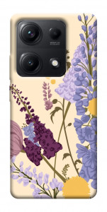 Чехол Flowers art для Xiaomi Redmi Note 14S