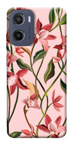 Чехол Floral motifs для Motorola Moto G05