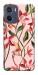 Чехол Floral motifs для Motorola Moto E15