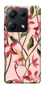 Чехол Floral motifs для Xiaomi Redmi Note 14S