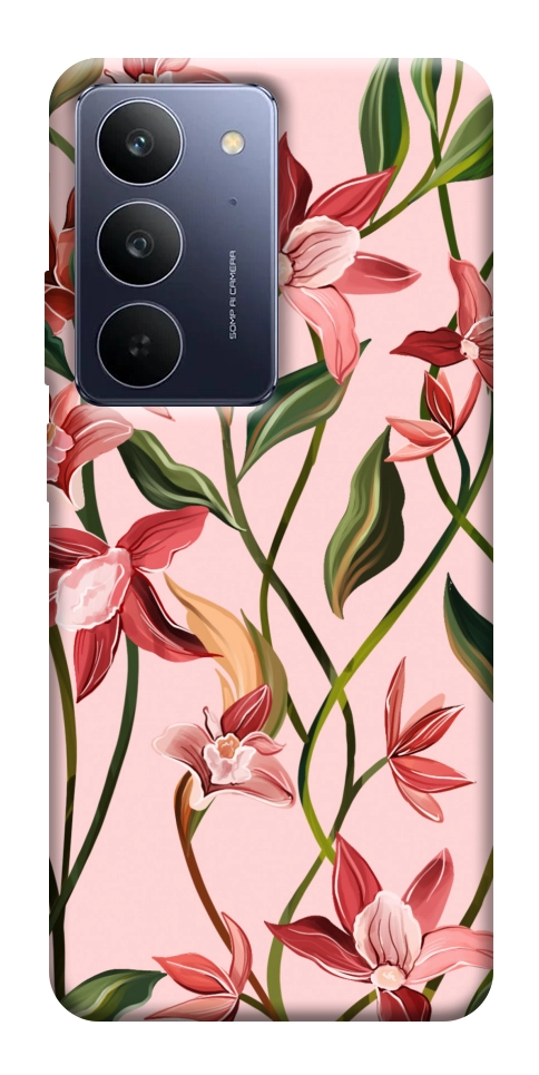 Чехол Floral motifs для Realme C75x