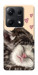 Чохол Cats love для Xiaomi Redmi Note 14S