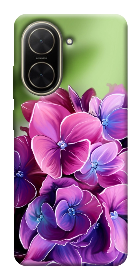 Чохол Мереживна гортензія для Xiaomi Poco C71