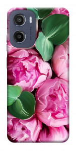 Чехол Пахучие пионы для Motorola Moto G05