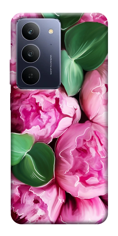 Чехол Пахучие пионы для Realme C75x