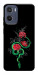 Чехол Snake in flowers для Motorola Moto E15