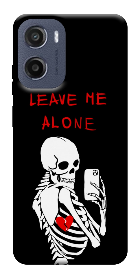 Чехол Leave me alone для Motorola Moto E15