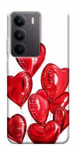 Чехол Heart balloons для Realme C75