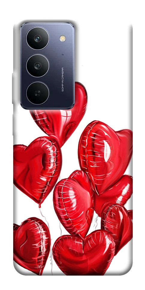 Чехол Heart balloons для Realme C75x