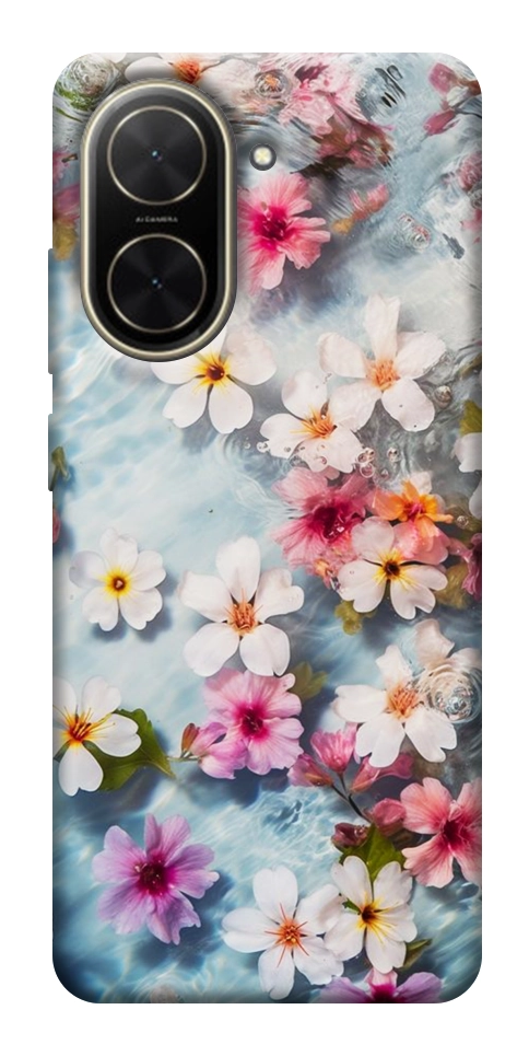 Чохол Floating flowers для Xiaomi Poco C71