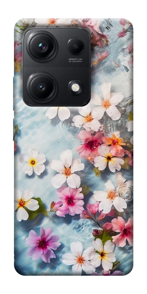 Чехол Floating flowers для Xiaomi Redmi Note 14S