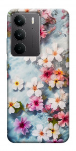 Чехол Floating flowers для Realme C75