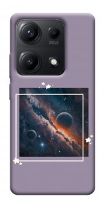 Чехол Космос в квадрате для Xiaomi Redmi Note 14S