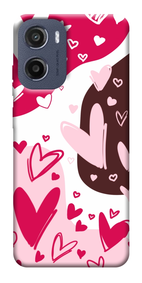 Чехол Hearts mood для Motorola Moto G05