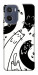 Чехол Черно-белые коты для Motorola Moto G05