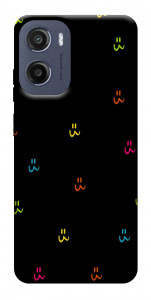 Чехол Colorful smiley для Motorola Moto G05