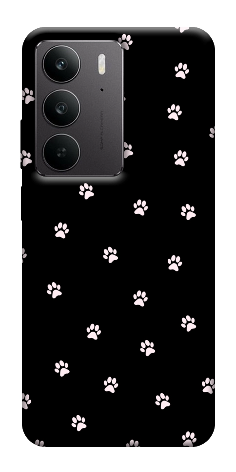 Чехол Лапки для Realme C75