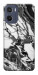 Чехол Calacatta black marble для Motorola Moto E15