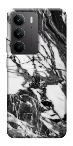 Чехол Calacatta black marble для Realme C75