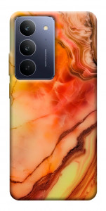 Чехол Красный коралл мрамор для Realme C75x