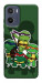 Чехол Green turtles для Motorola Moto E15