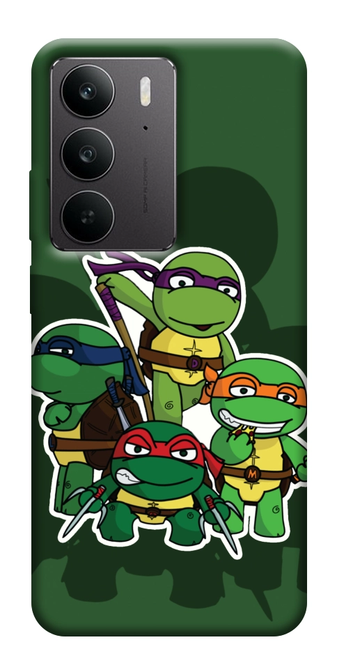 Чехол Green turtles для Realme C75