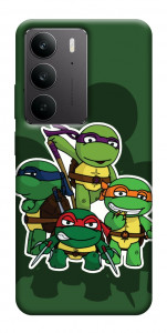 Чехол Green turtles для Realme C75