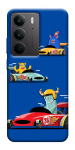 Чехол Монстры и машинки для Realme C75