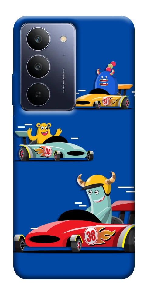 Чехол Монстры и машинки для Realme C75x