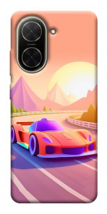Чохол Машинка на заході сонця для Xiaomi Poco C71