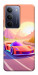Чехол Машинка на закате для Realme C75x