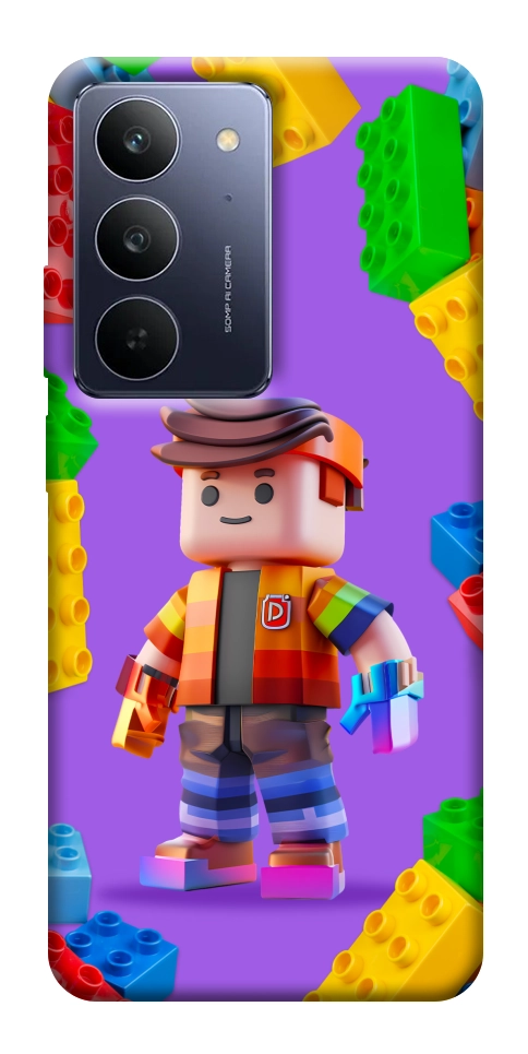 Чохол Colorful constructor для Realme C75x