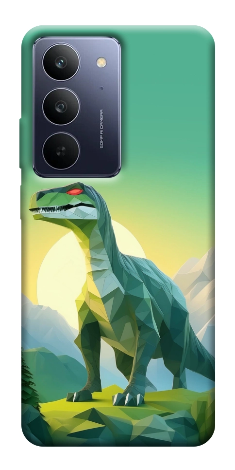 Чехол Динозавр для Realme C75x