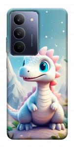 Чехол Белый дракоша для Realme C75x