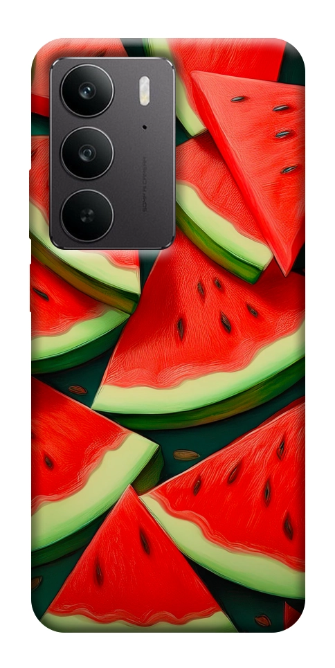 Чехол Скибки арбуза для Realme C75