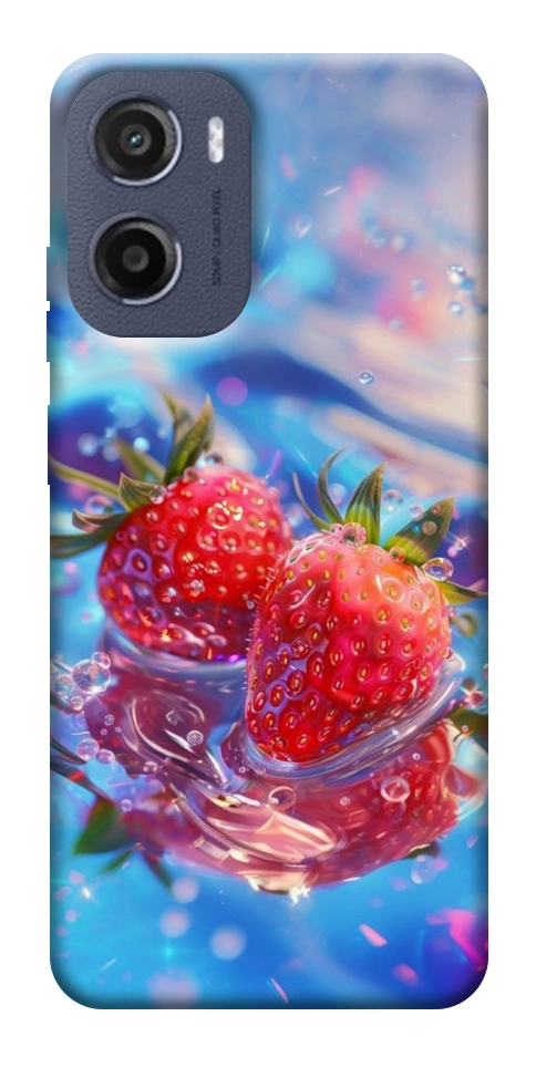 Чехол Red Strawberry для Motorola Moto E15